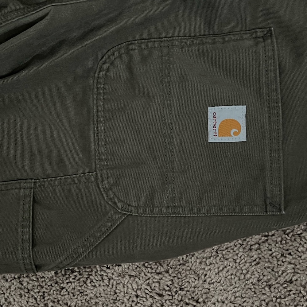 Carpenter Pants Carharrt 34x32 Grey Loose Fit